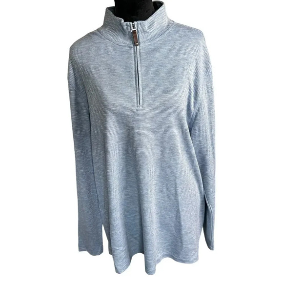 NWT Tasso Elba Island‎ Sun Protect 1/4 Zip Pullover XL - Picture 1 of 7